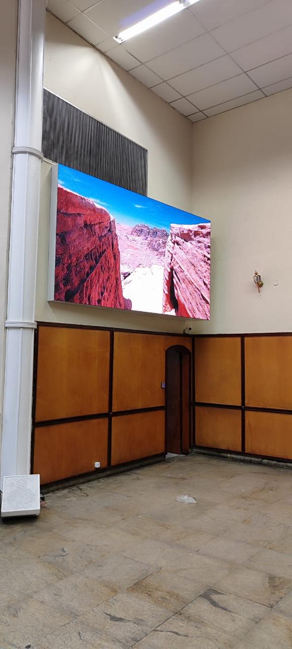 Igrejas — painel de LED 2