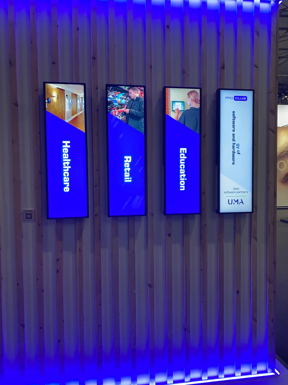 Merchandising — painel de LED 2
