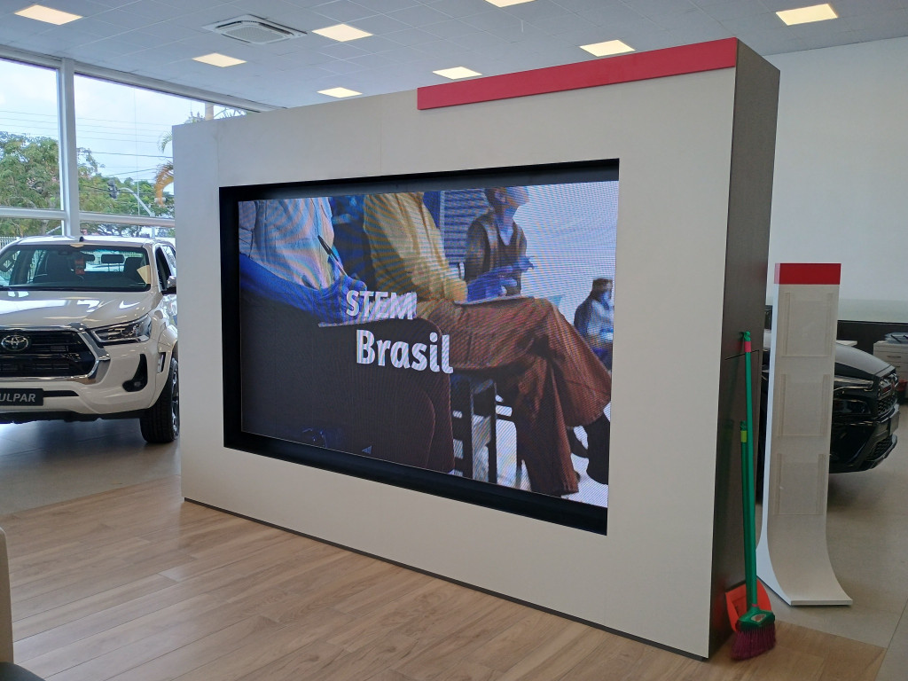 Merchandising — painel de LED 1